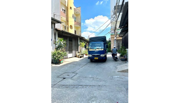 NHÀ 1/ AO ĐÔI - HẺM 7M THÔNG MÃ LÒ - 48M2 - 4 TẦNG 4PN GIÁ 4.8 TỶ
